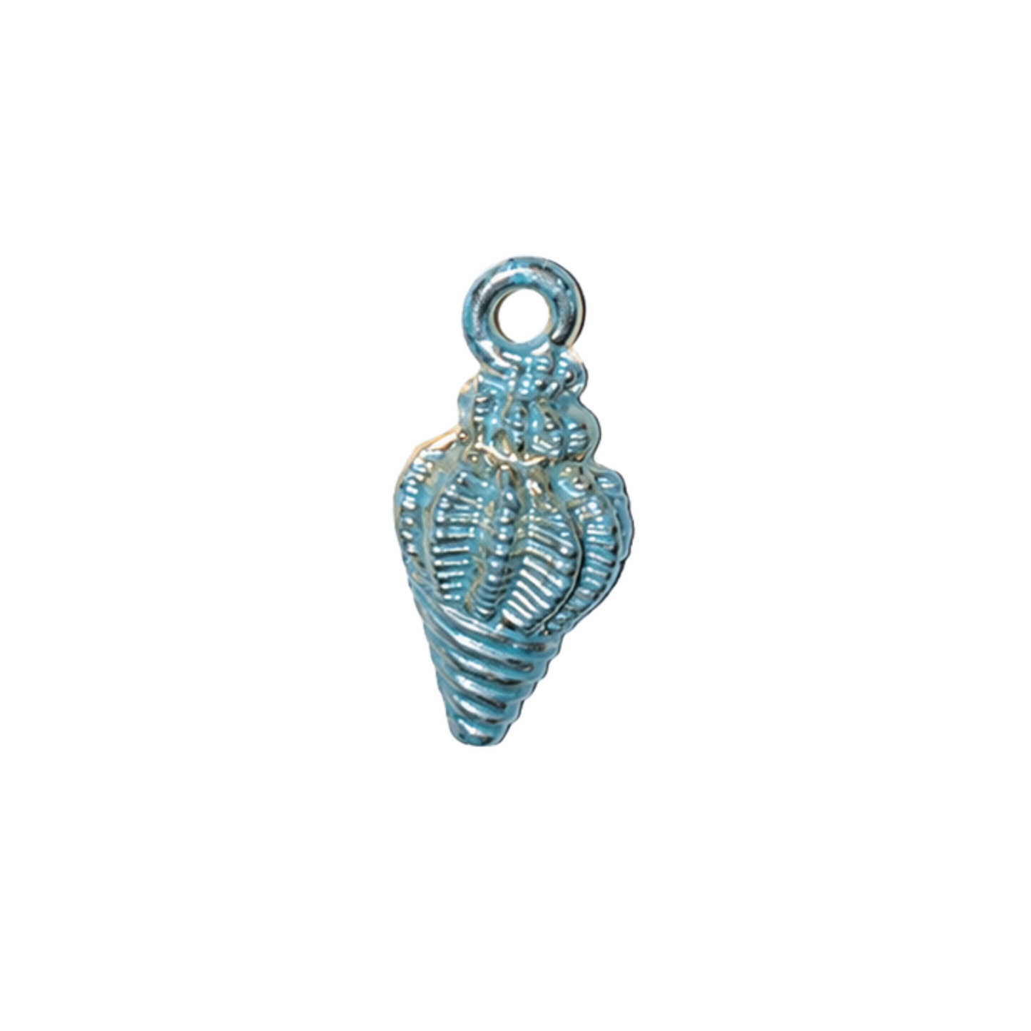 Light Blue Coastal Sea Life Charms | Starfish, Scallop Shell & Spiral Shell | Charm Bar