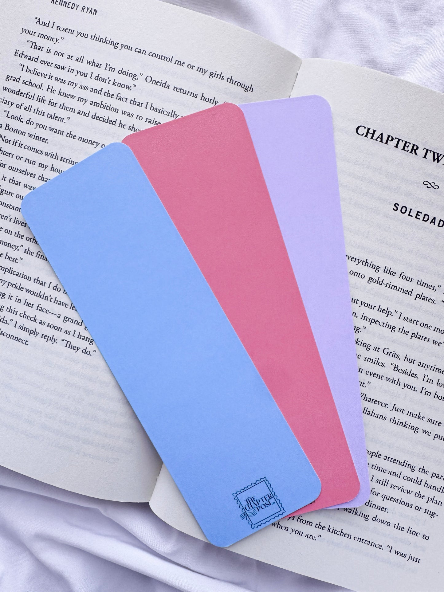 Floral Daisy Bookmark Set | Colorful Spring Flower Stationery (2.25" x 7")