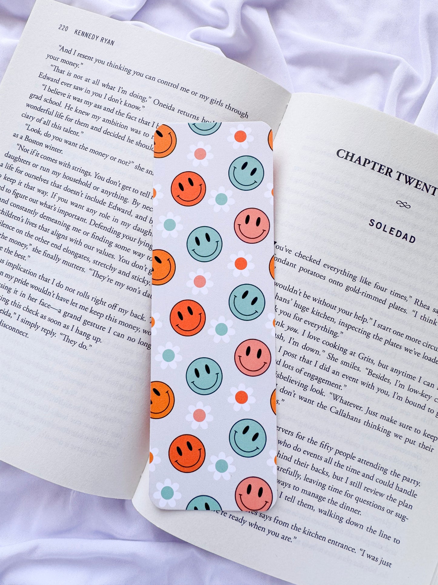 Happy Face Bookmark Set