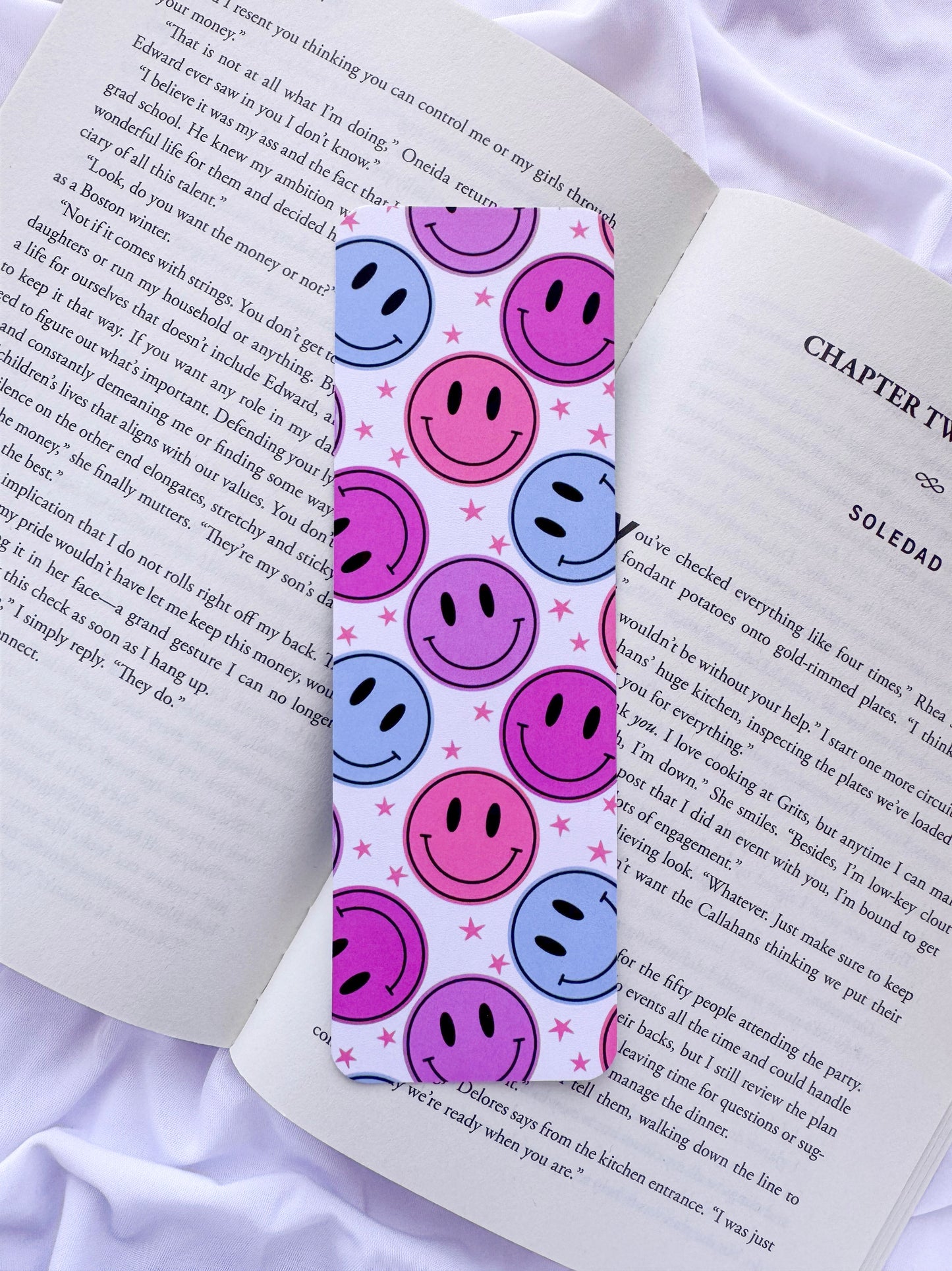 Happy Face Bookmark Set