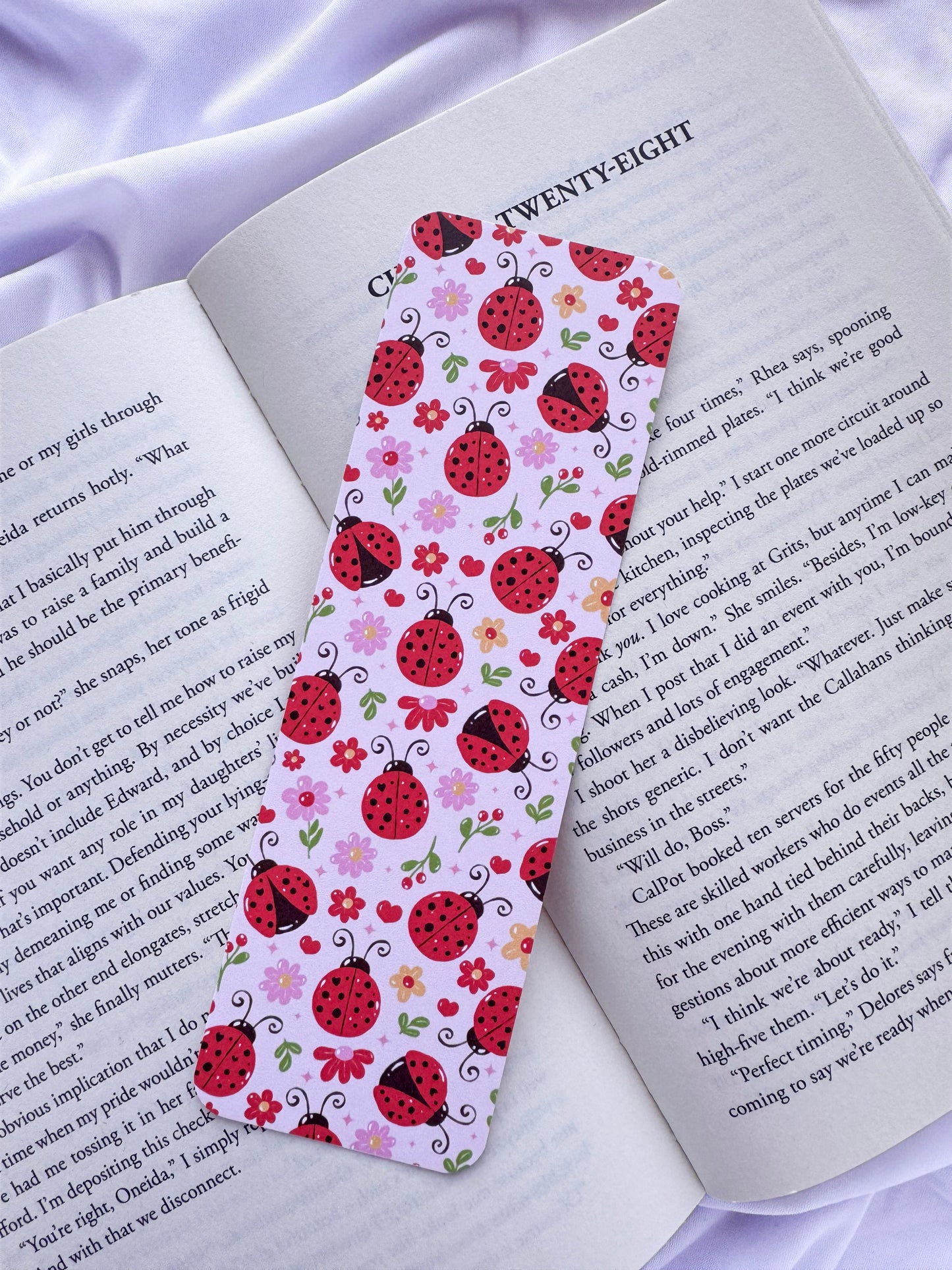 Lady Bug Bookmark