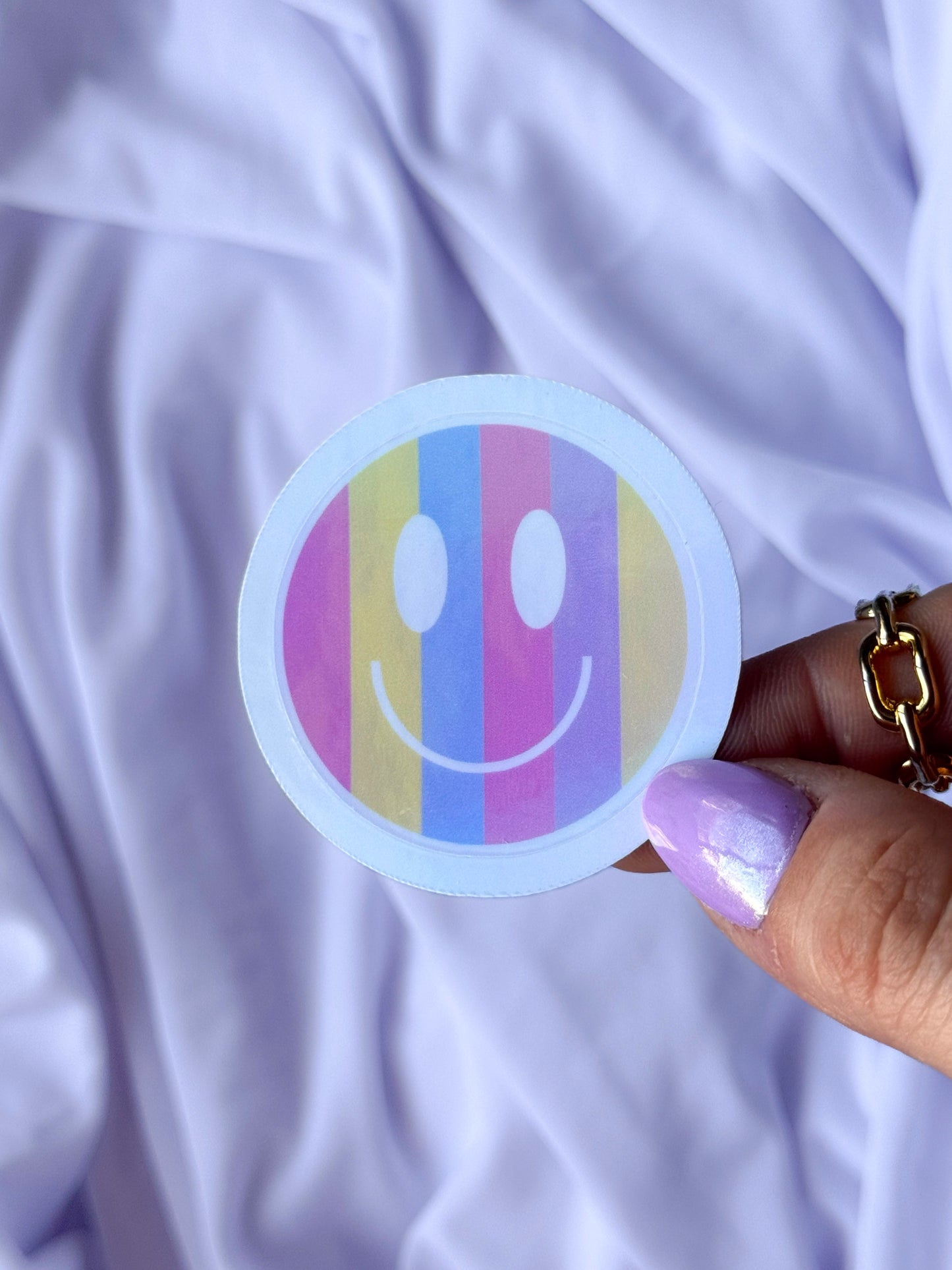 Pastel Smile Sticker