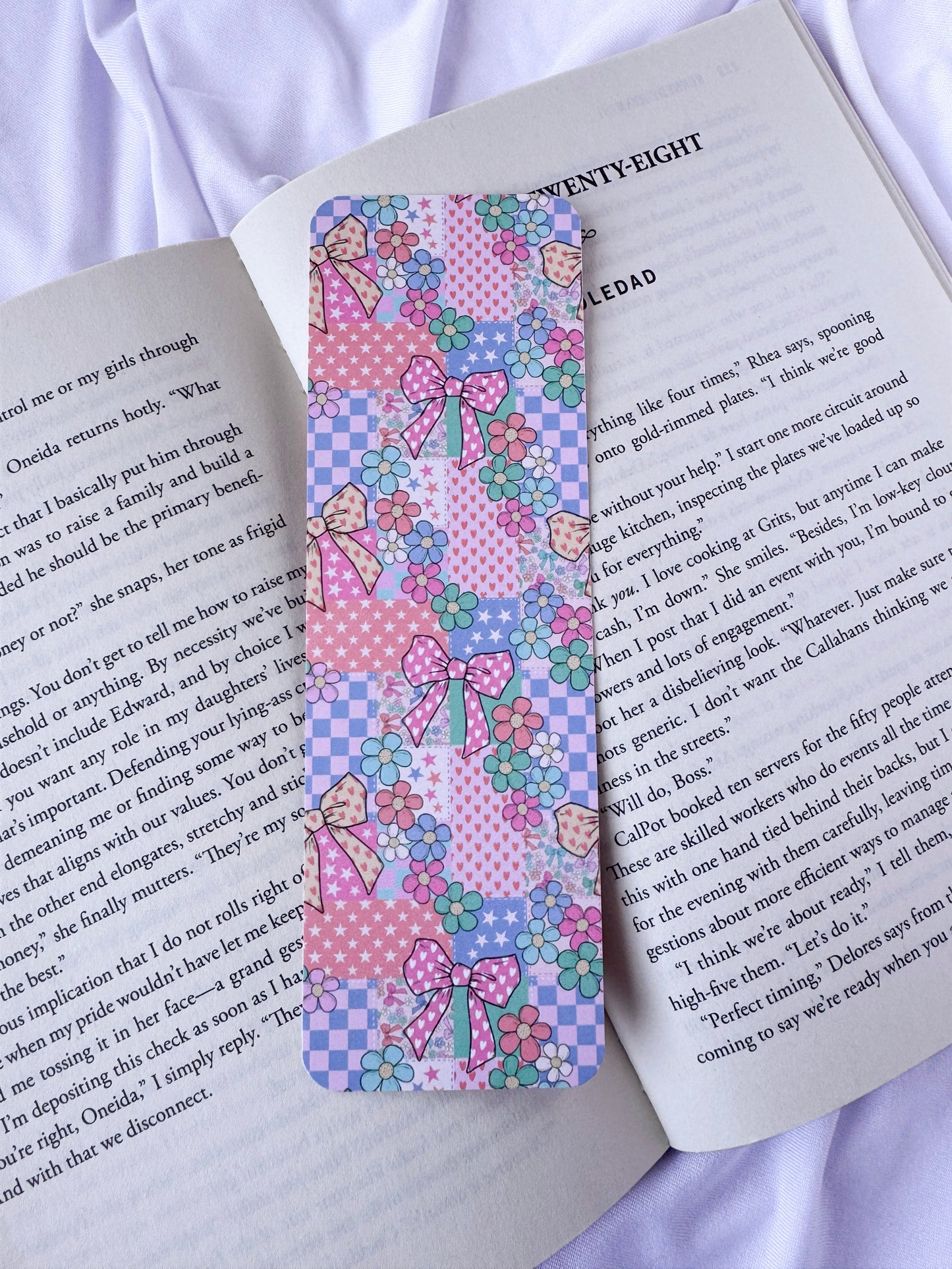 Coquette Patches Bookmark
