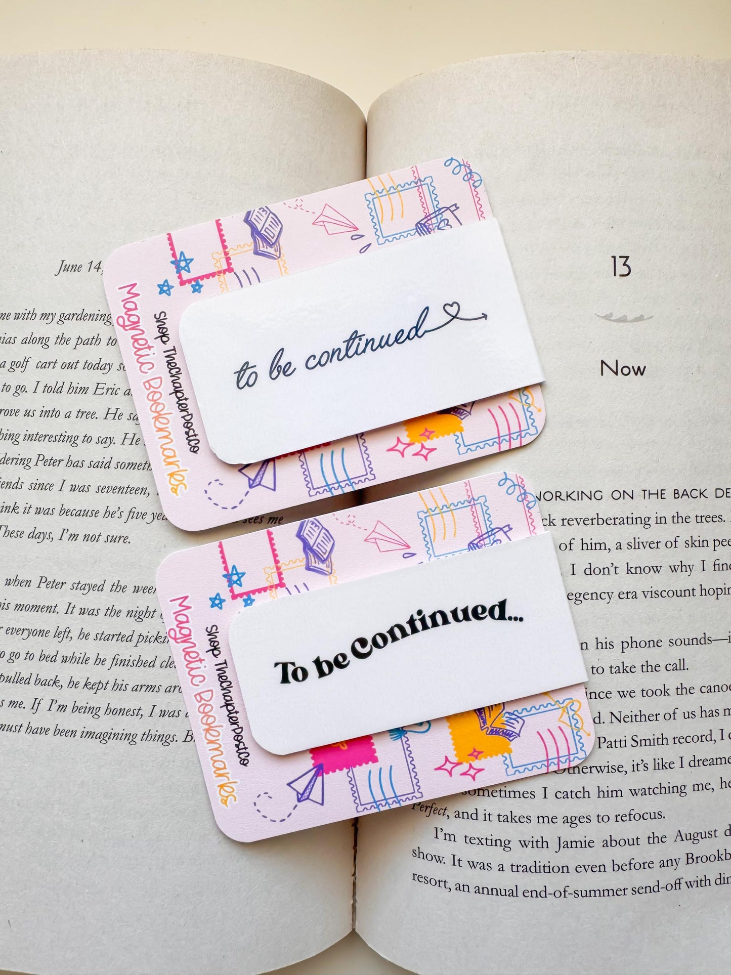 To Be Continued Magnetic Bookmark