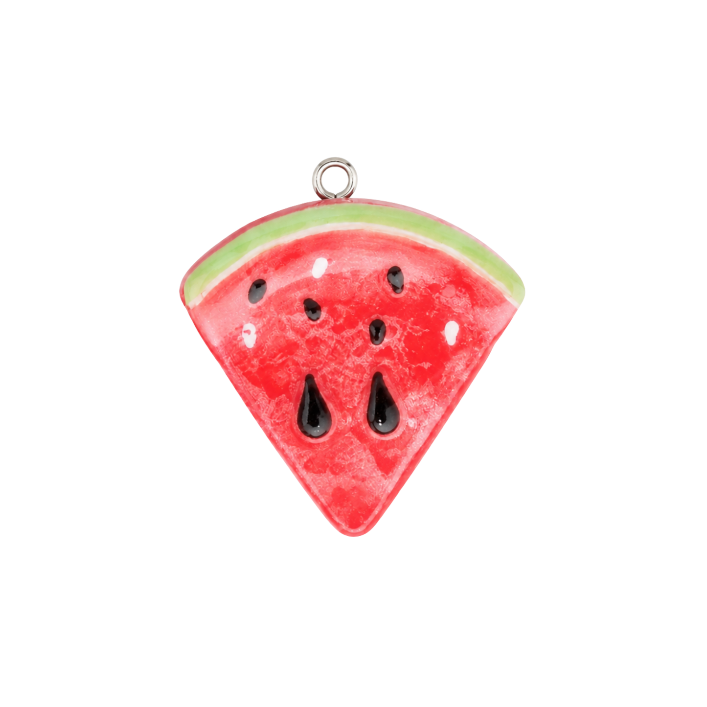 Watermelon Slice Charm | Realistic Fruit Charm