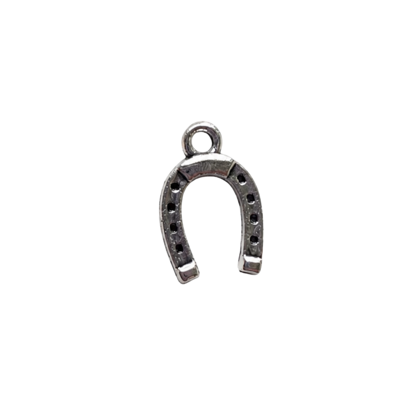 Lucky Horseshoe Charm | Western Silver Horseshoe Charm