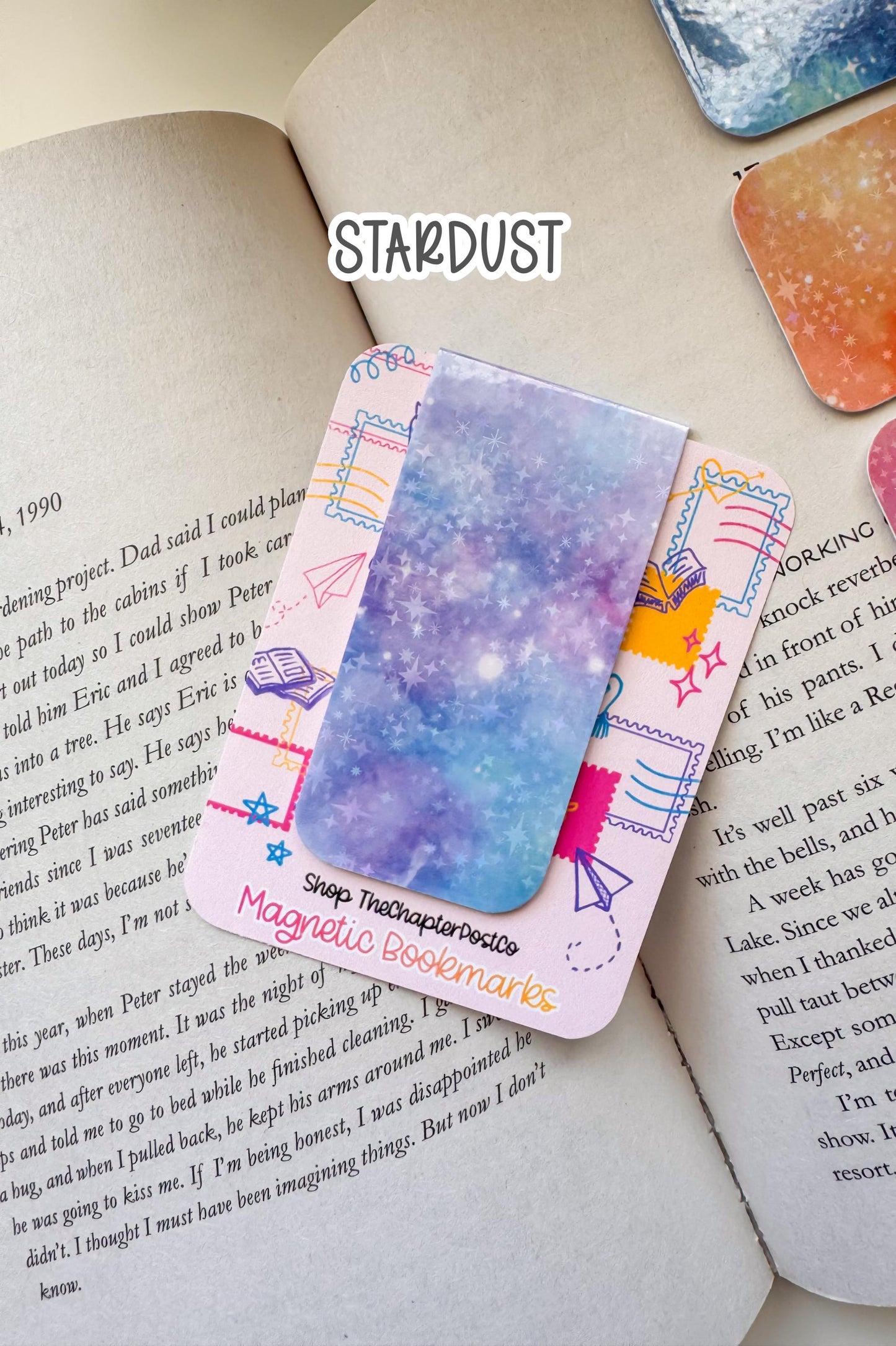 Galaxy Magnetic Bookmarks