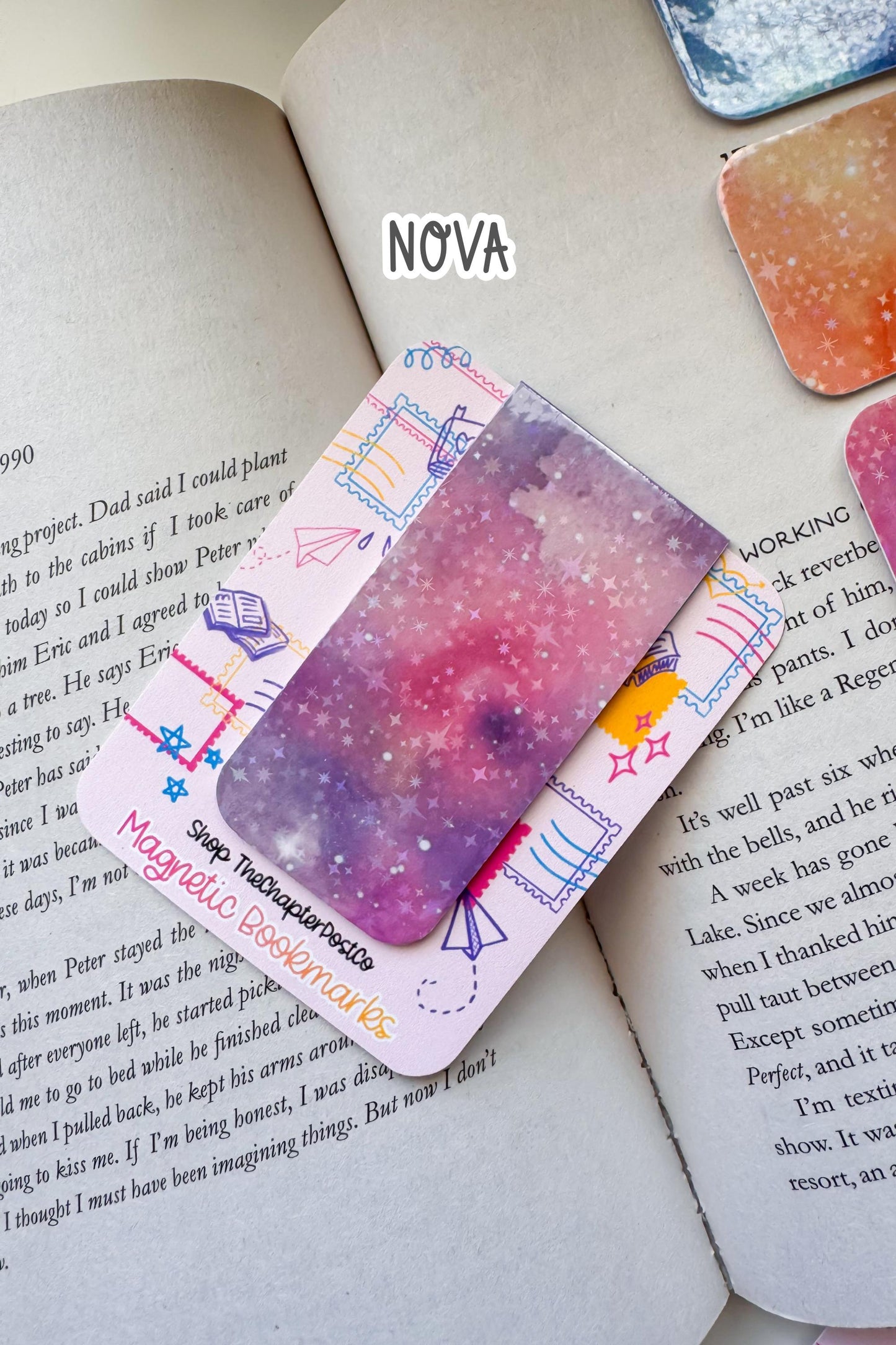 Galaxy Magnetic Bookmarks