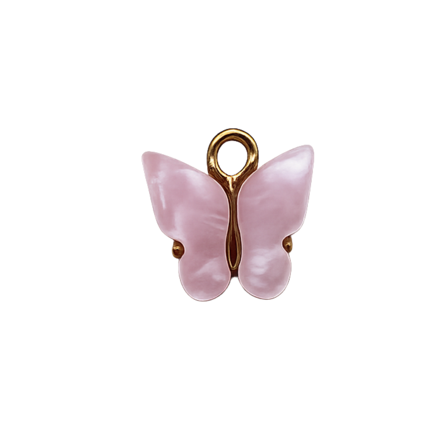 Pink & Blue Butterfly Charm | Pastel Butterfly Charm | Fairy Charm Bar