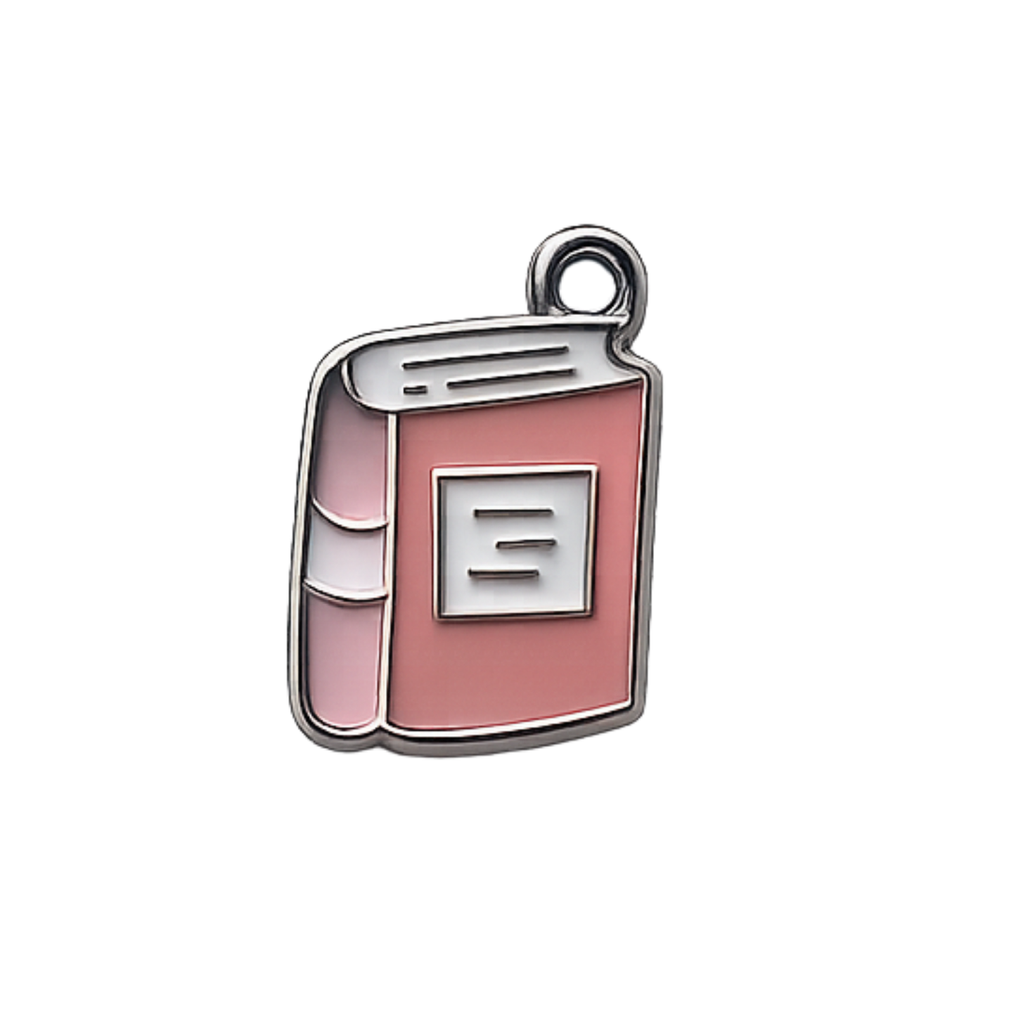 Silver Book Charm | Pink, Blue & Green Book Charm | Bookish Charm Bar