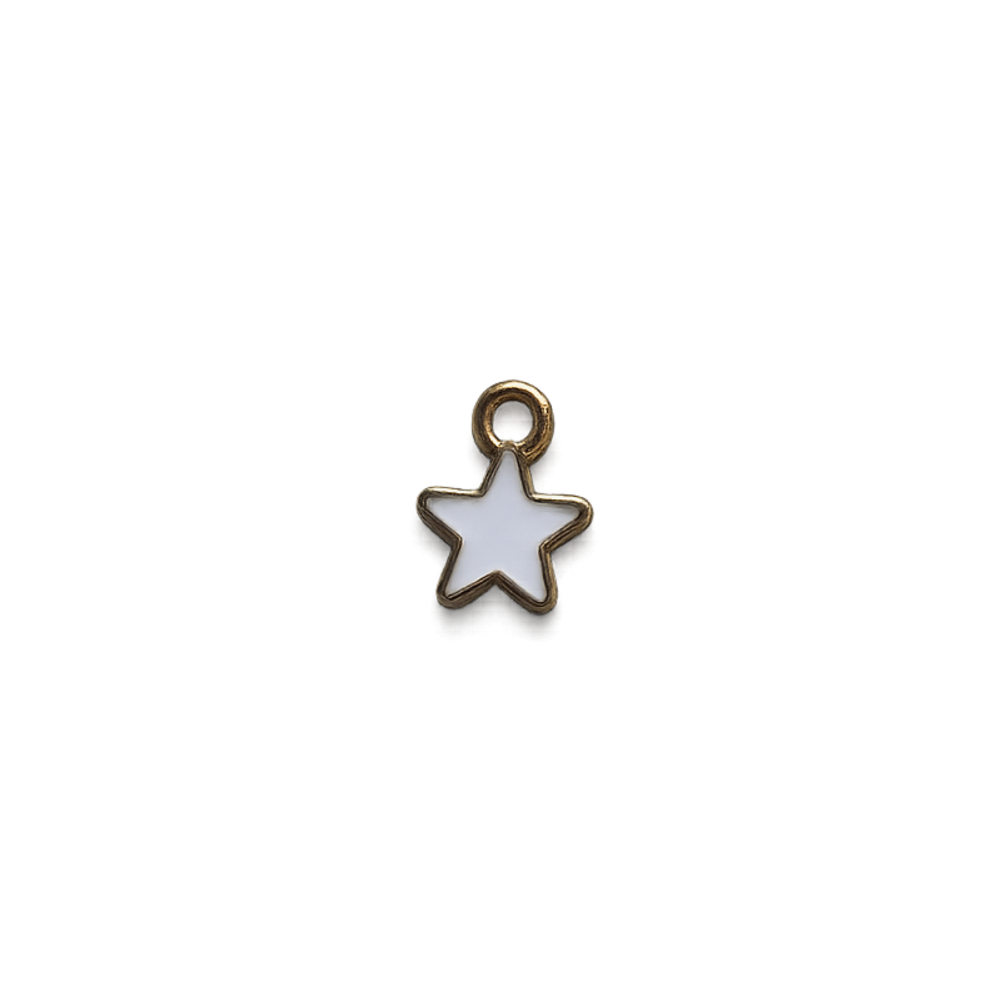 Mini Star Charm | Colorful Gold Star Charm | Celestial Charm Bar