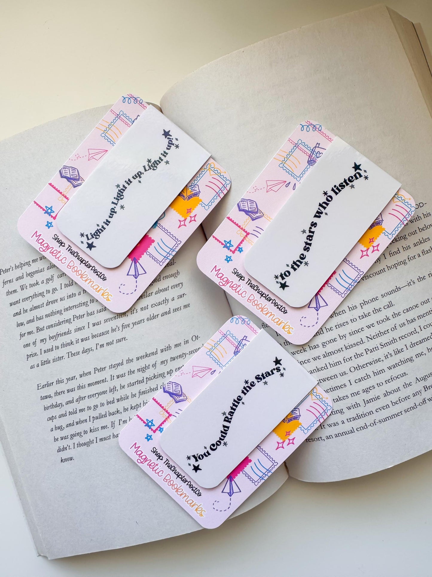SJM Magnetic Bookmarks