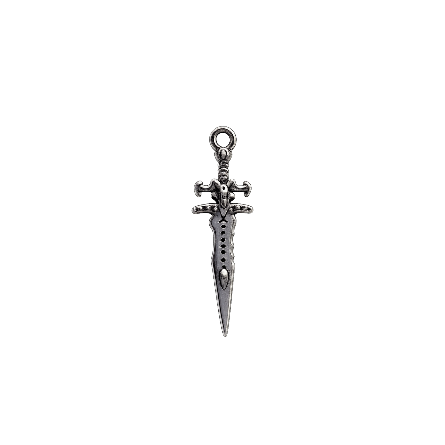 Silver Sword Charms | Fantasy Dagger & Sword Charm Collection | Bookish Charm Bar Accessories