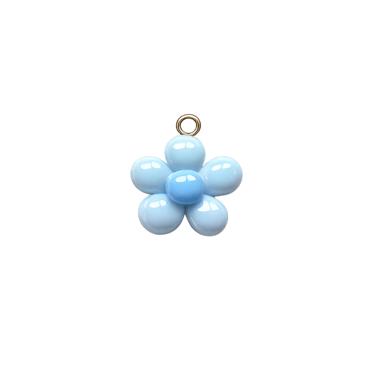 Pastel Daisy Flower Charms | Colorful Floral Charm Collection | Cute Flower Charm
