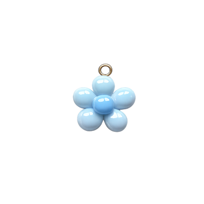 Pastel Daisy Flower Charms | Colorful Floral Charm Collection | Cute Flower Charm