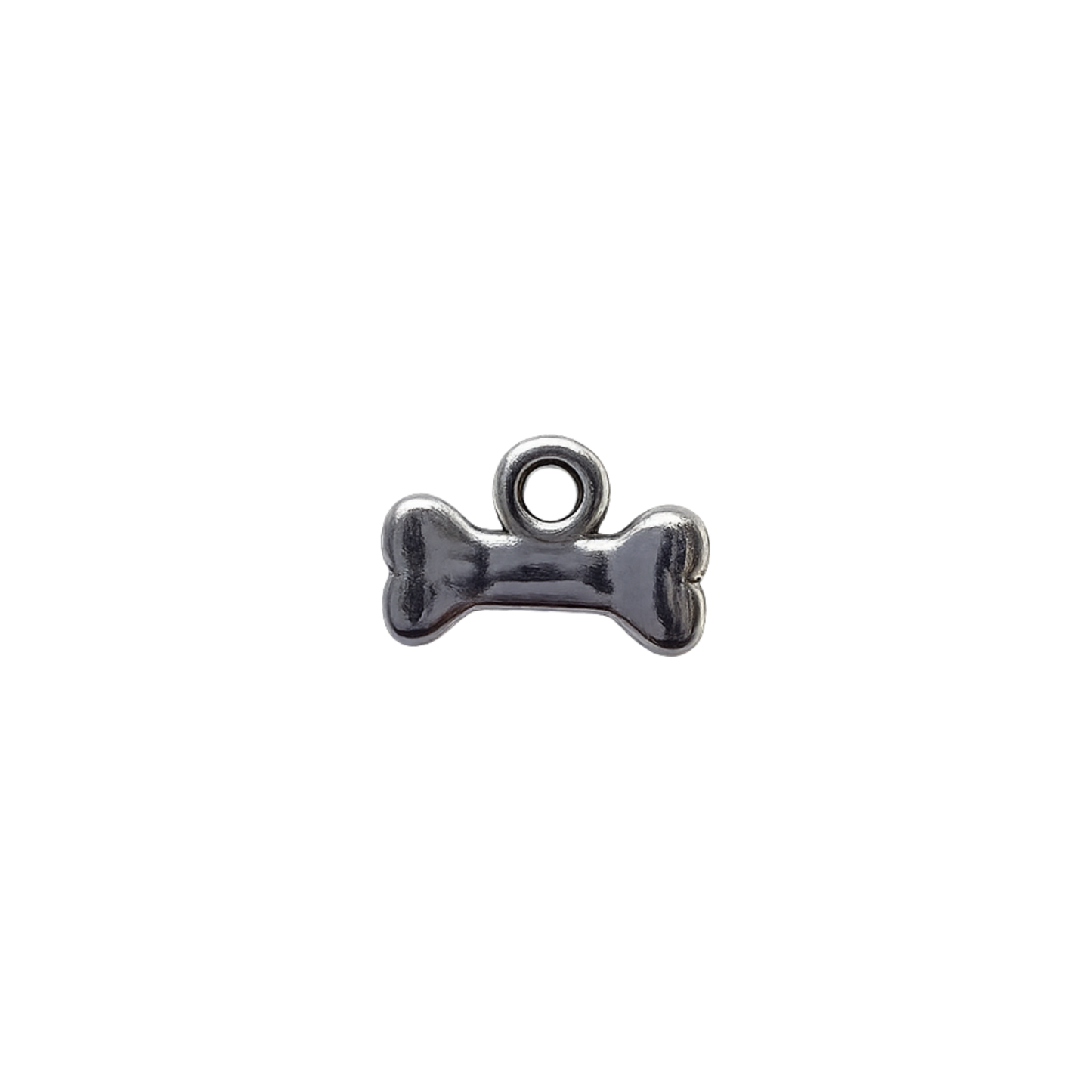 Mini Dog Bone Charm | Silver Dog Bone Charm | Pet Lover Charm