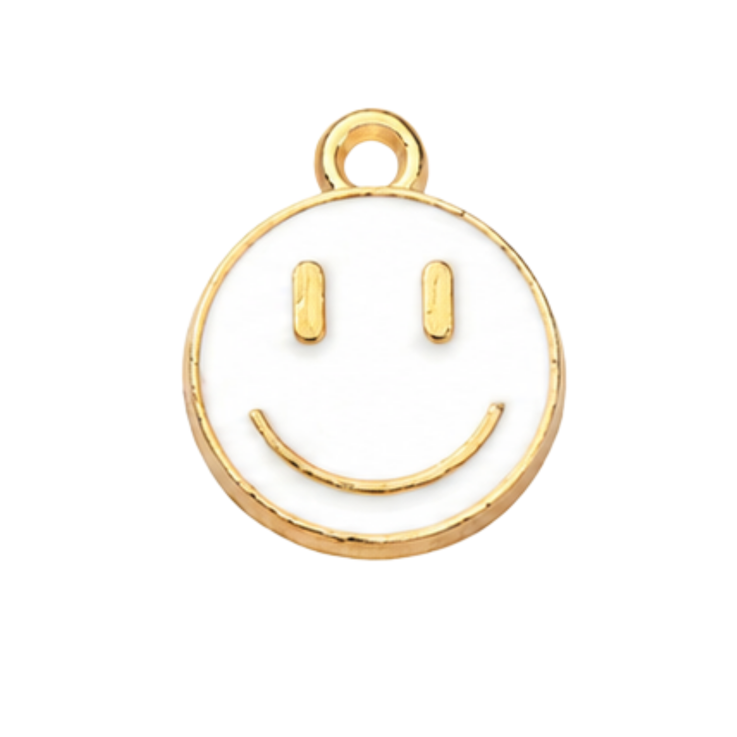 Smiley Face Charm | Colorful Enamel Charm