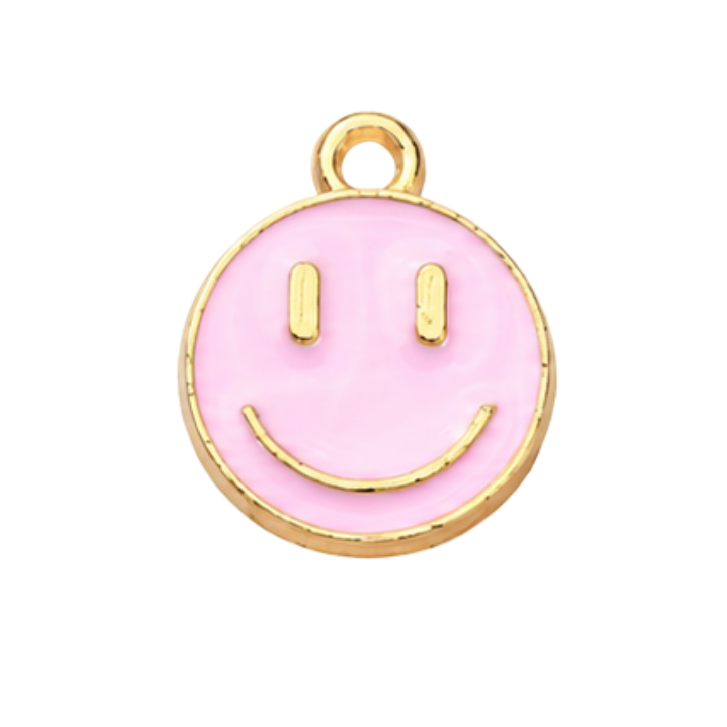 Smiley Face Charm | Colorful Enamel Charm