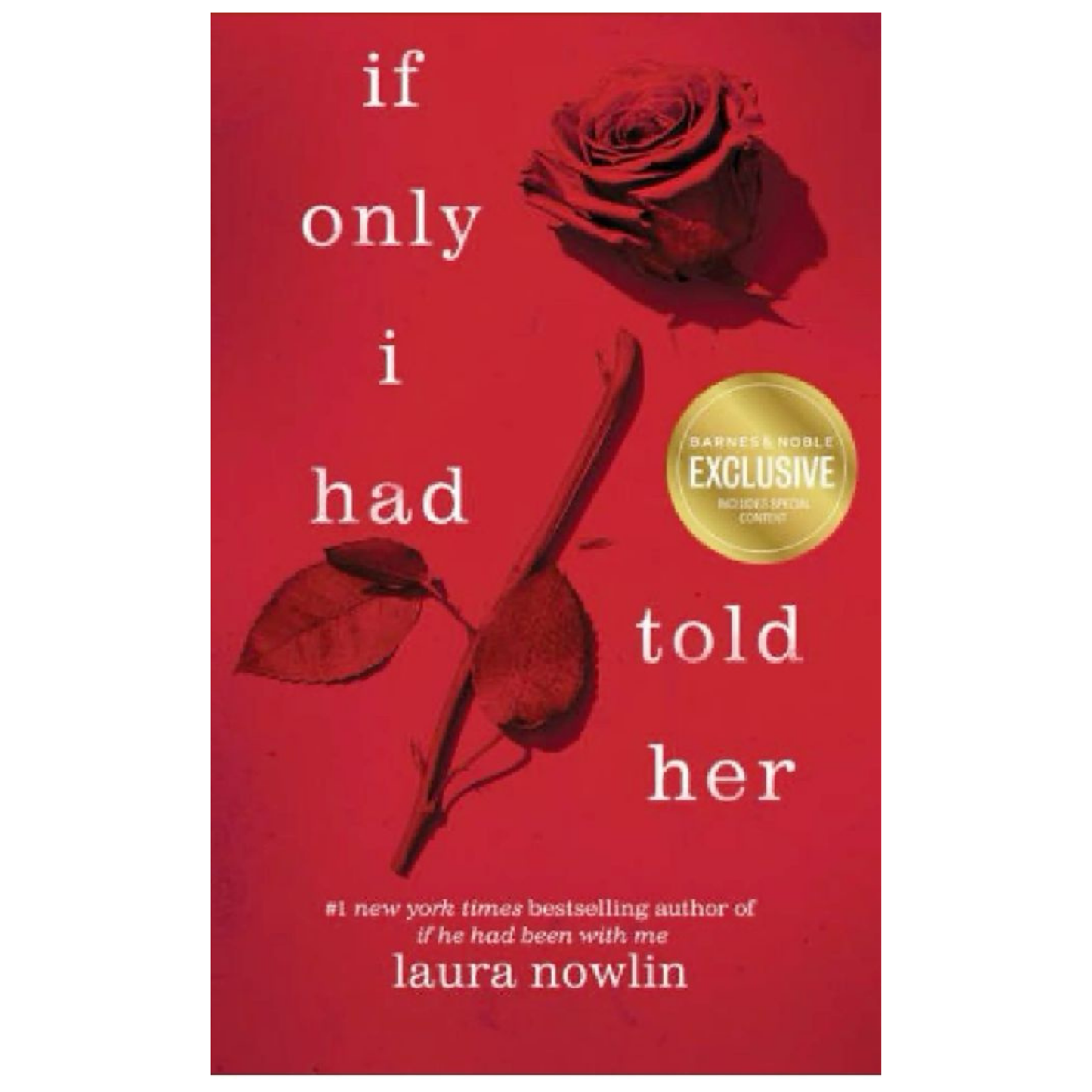 If Only I Had Told Her by Laura Nowlin - USED