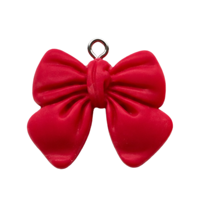 Large Classic Bow Charm | Multiple Color Options Charm Bar