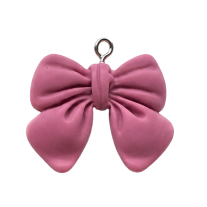 Large Classic Bow Charm | Multiple Color Options Charm Bar