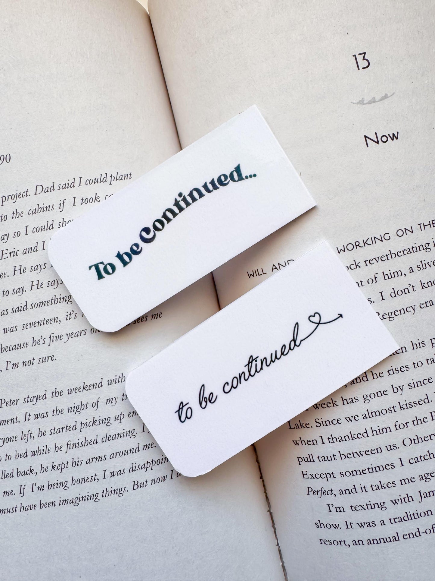 To Be Continued Magnetic Bookmark