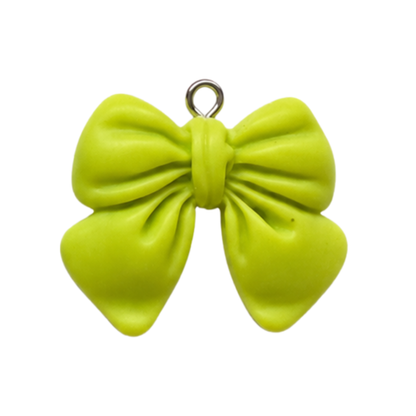 Large Classic Bow Charm | Multiple Color Options Charm Bar