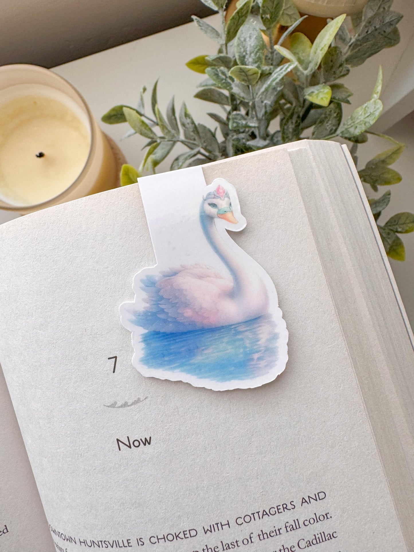 Swan Lake Magnetic Bookmarks