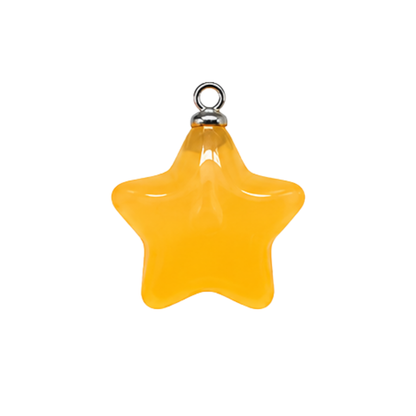 Pastel Star Charm | Multiple Color Options Charm Bar