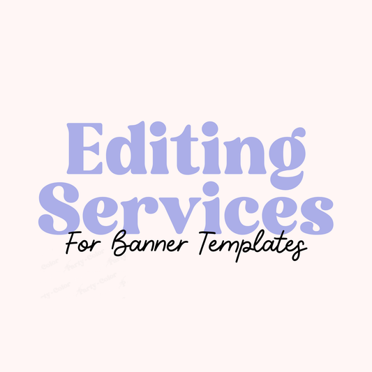 Banner Design Editing Service | Minor Customization for Printable & Digital Banners