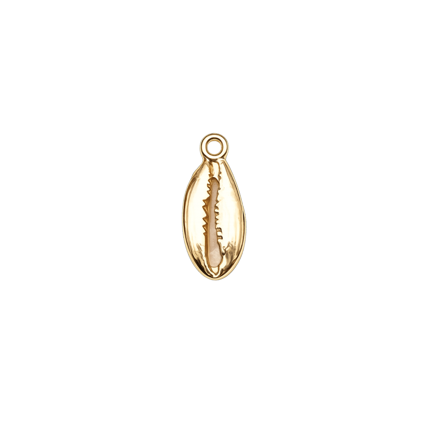 Cowrie Shell Charm | Gold Ocean Charm
