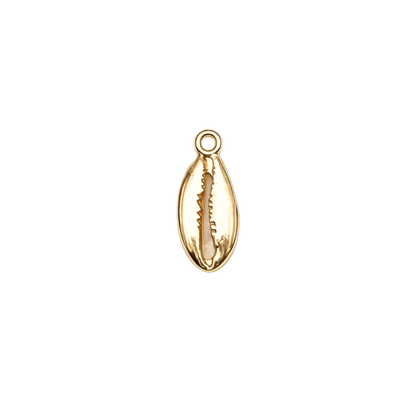 Cowrie Shell Charm | Gold Ocean Charm