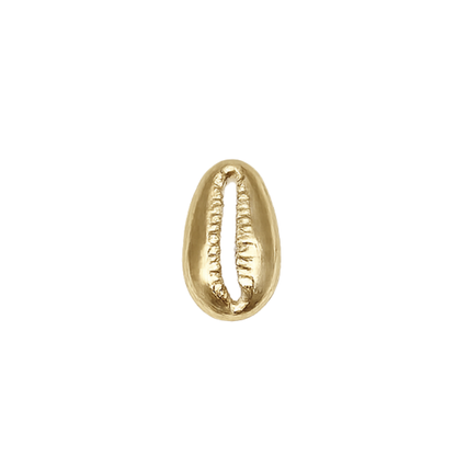 Cowrie Shell Charm | Gold Ocean Charm