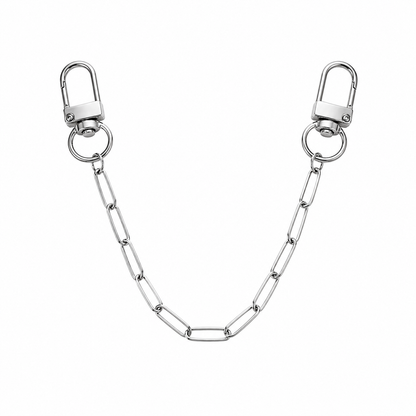 Kindle Necklace Charm Chain Paperclip Chain| Charm Display for Kindle & E-Readers | Gold or Silver