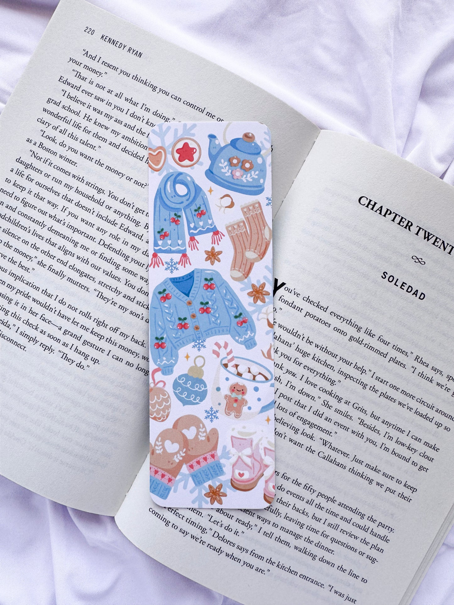 Cozy Winter Bookmark