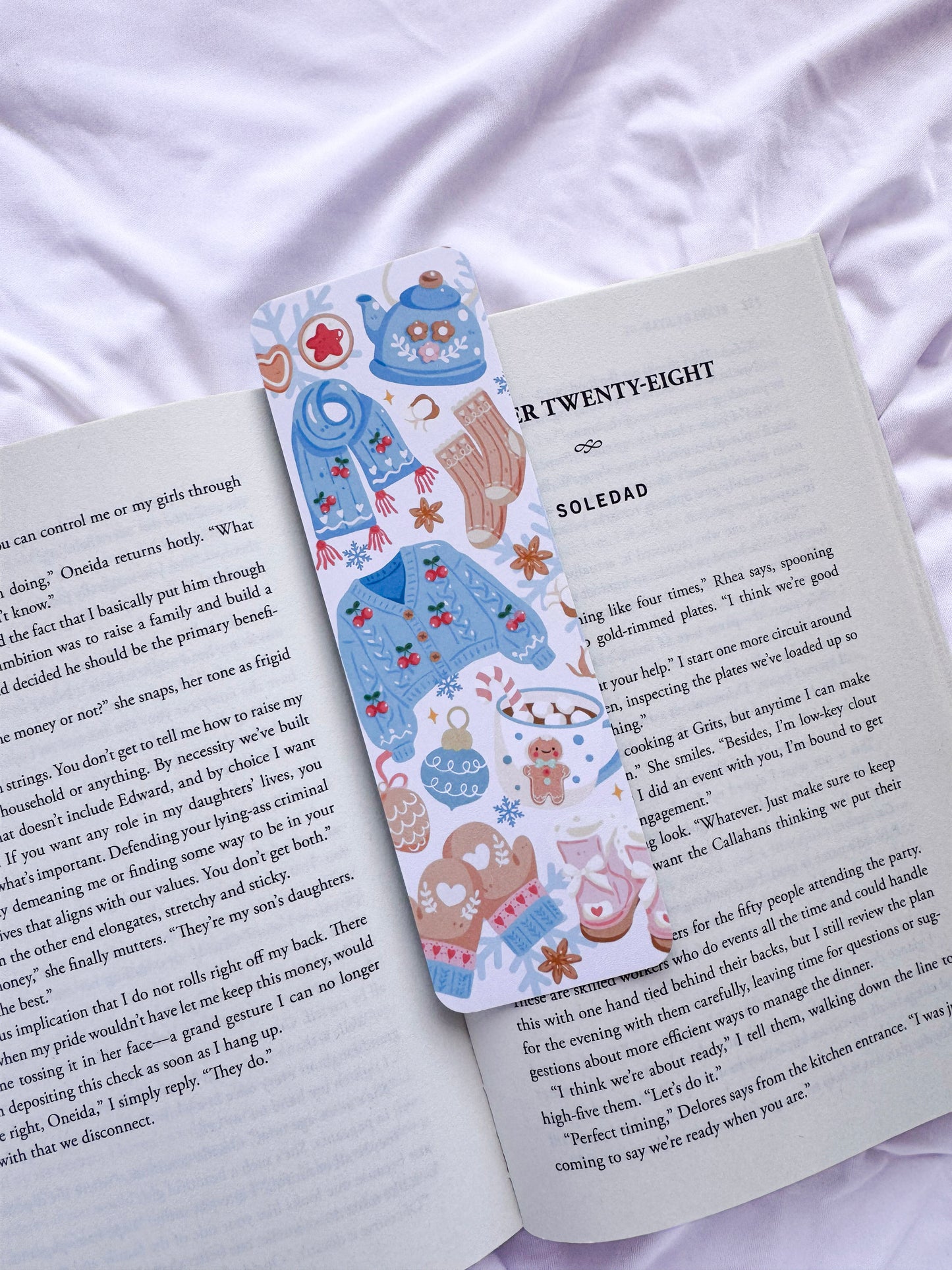 Cozy Winter Bookmark