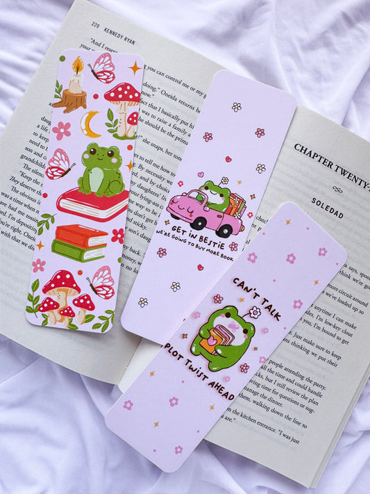 Frog Bookmarks