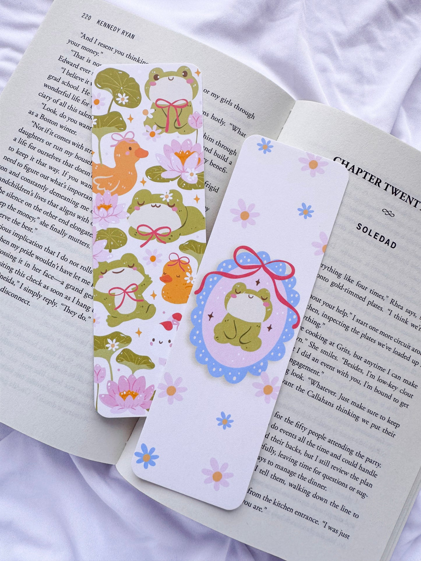 Frog Bookmarks