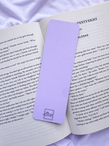 Yellow Lavender Floral Bookmark