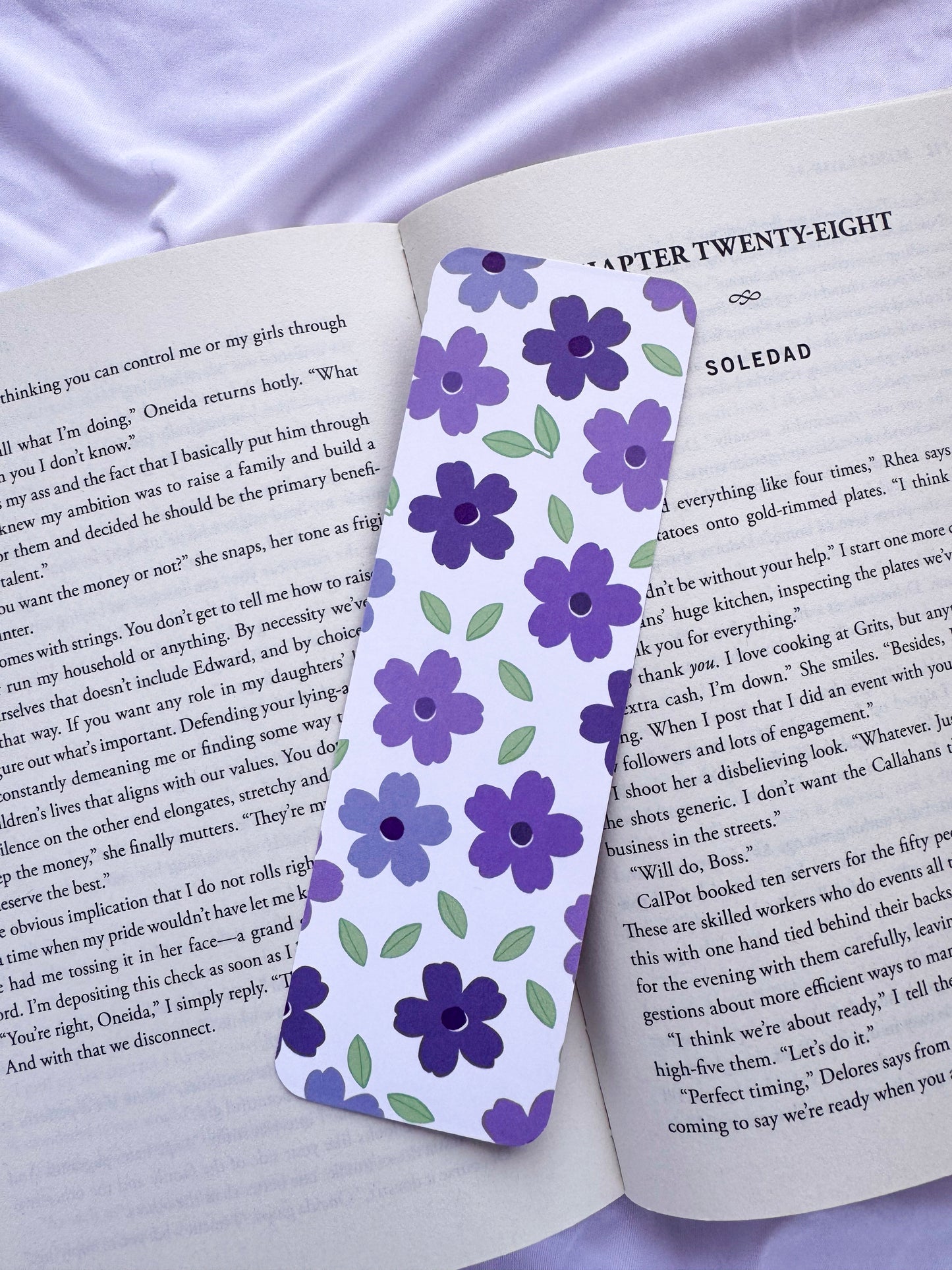 Floral Daisy Bookmarks