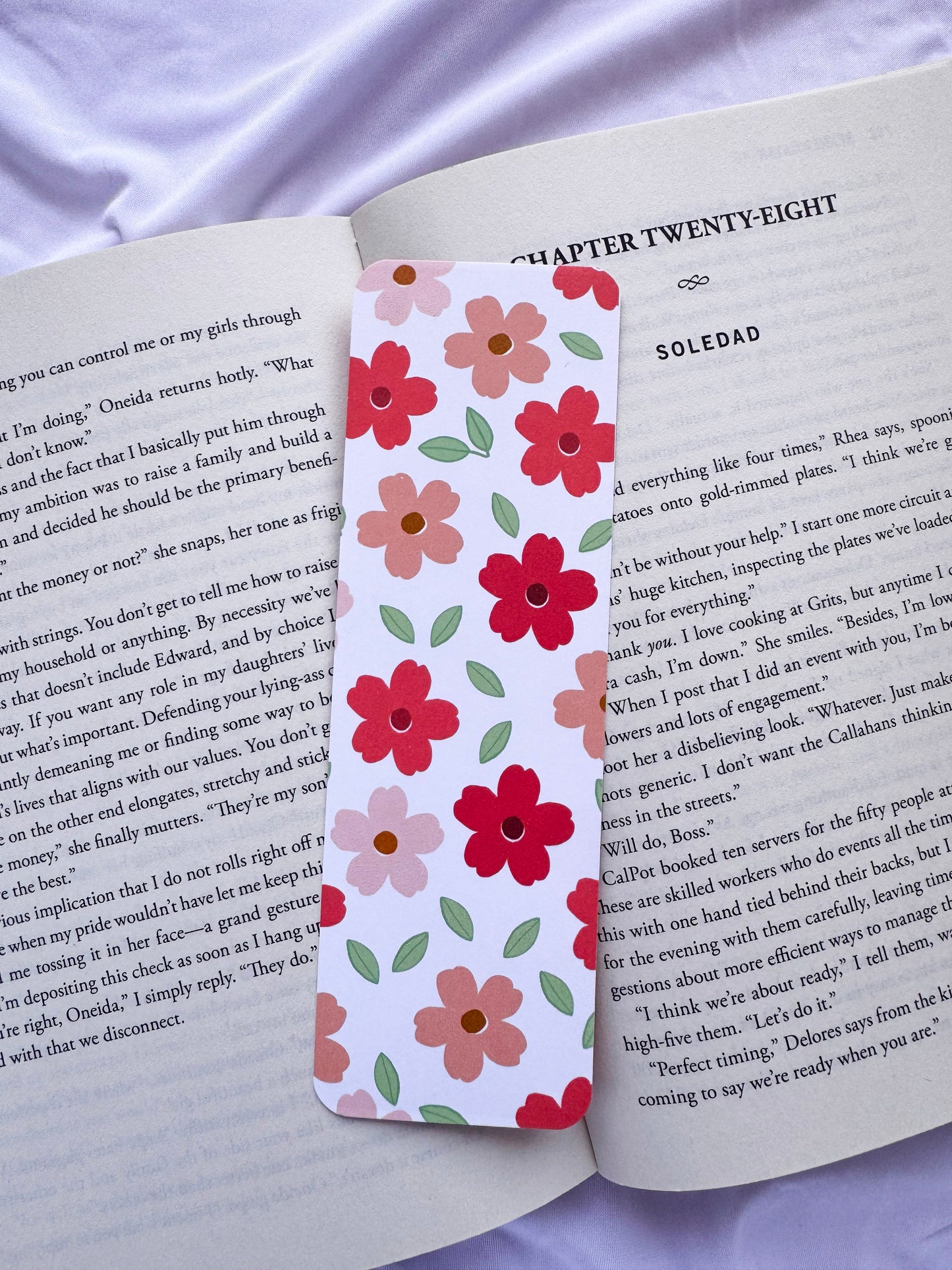 Floral Daisy Bookmarks