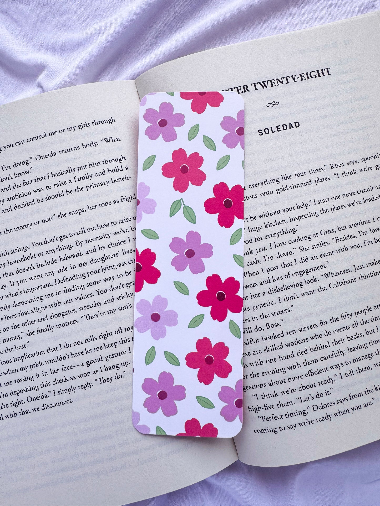 Floral Daisy Bookmarks