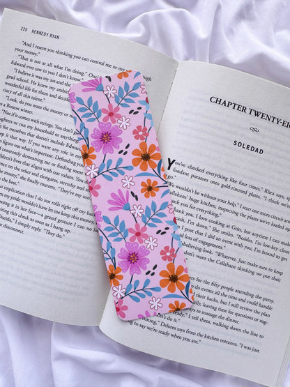 Flower Fields Bookmark
