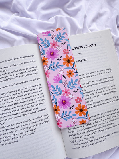 Flower Fields Bookmark