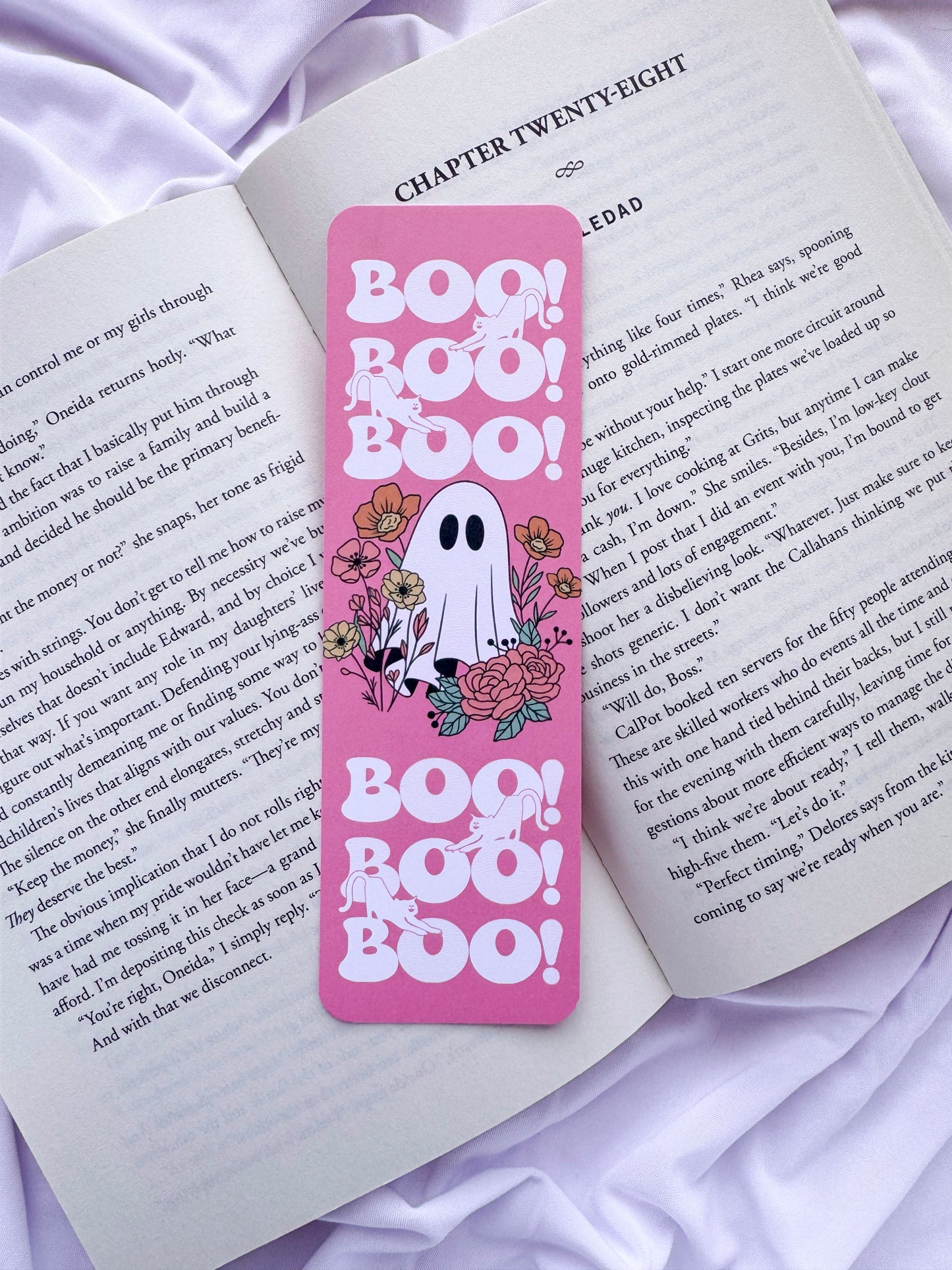 Pretty Ghosty Bookmarks