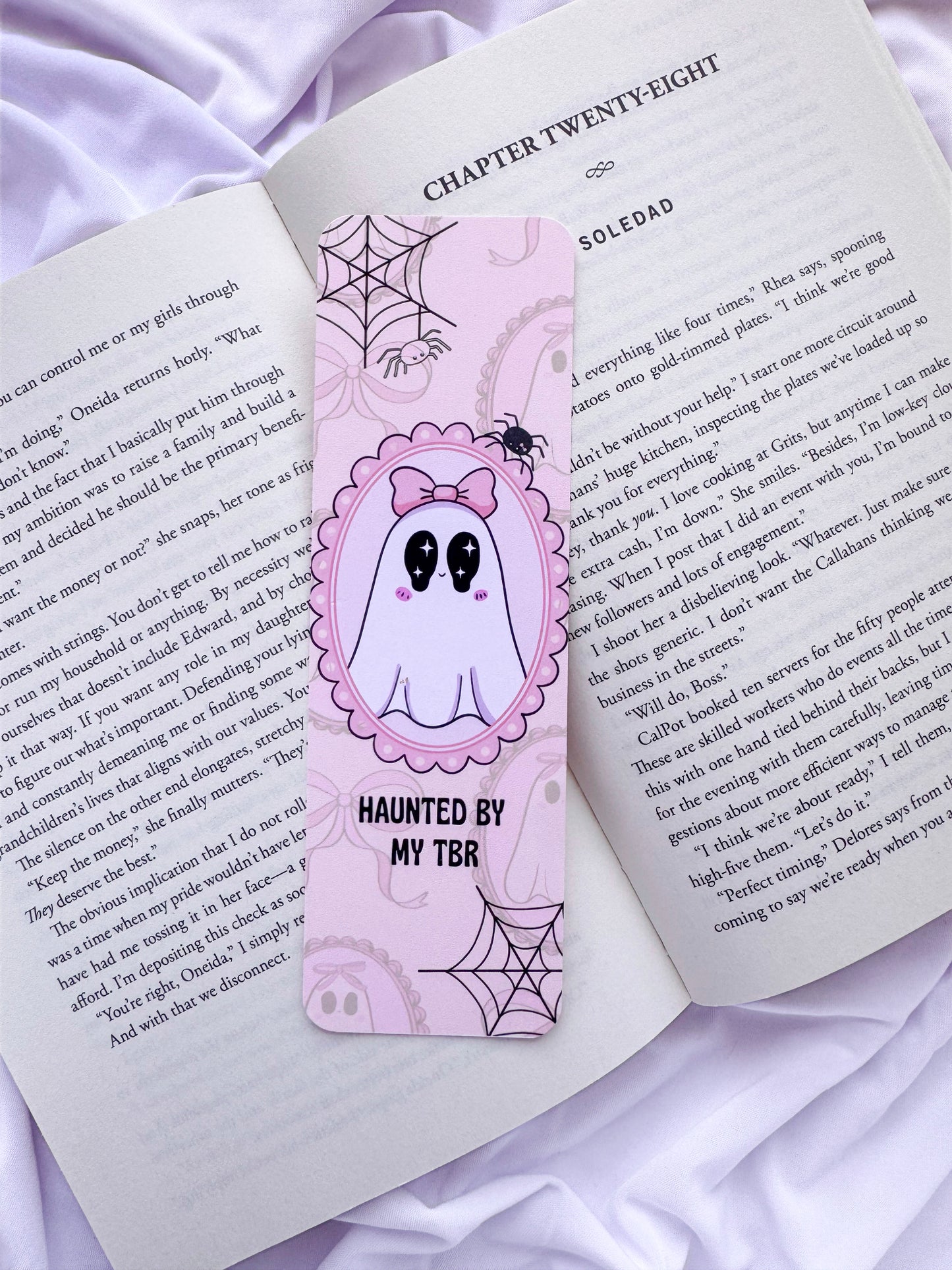 Pretty Ghosty Bookmarks