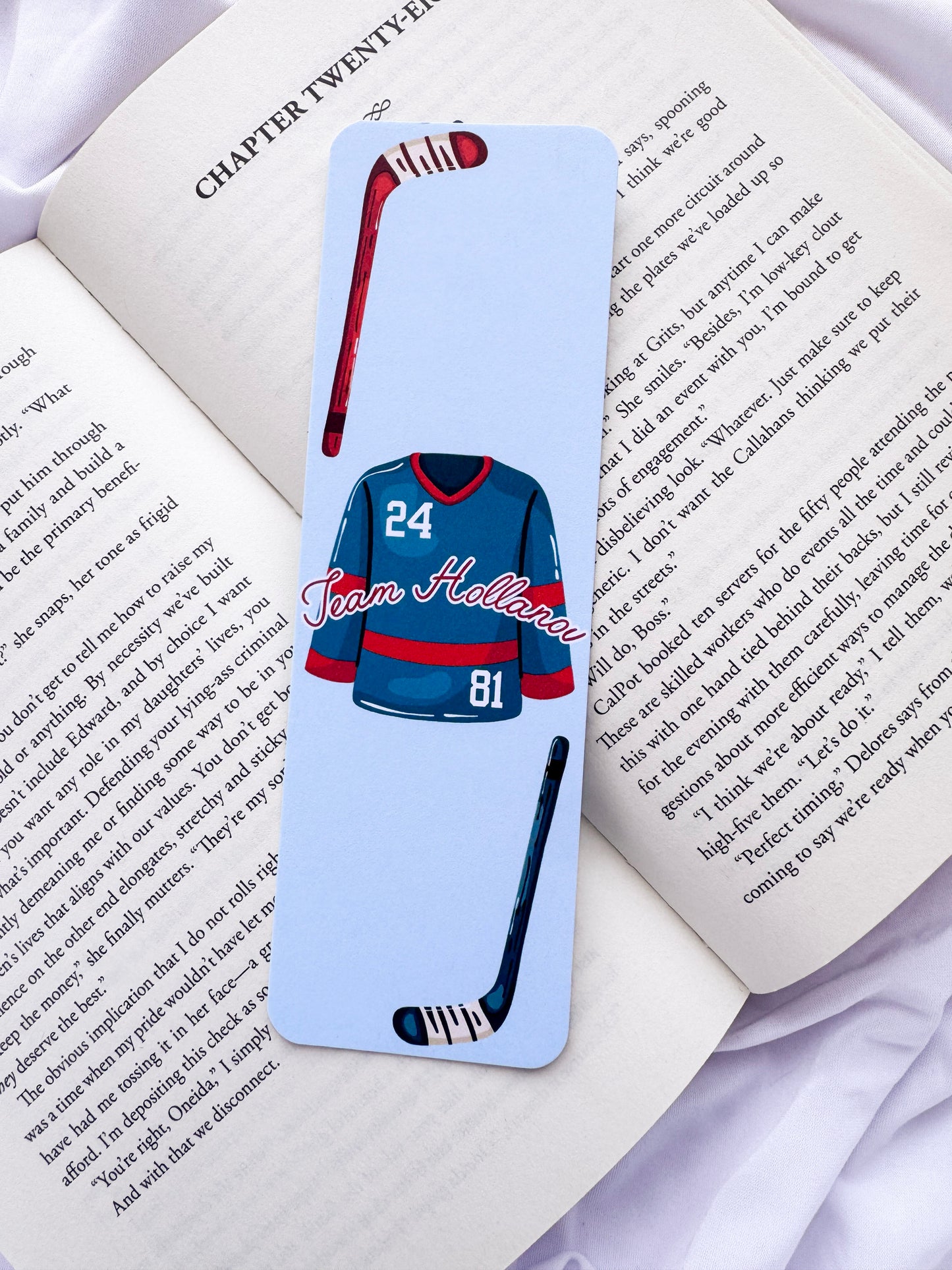 Heated Rivalry Hockey Romance Bookmarks