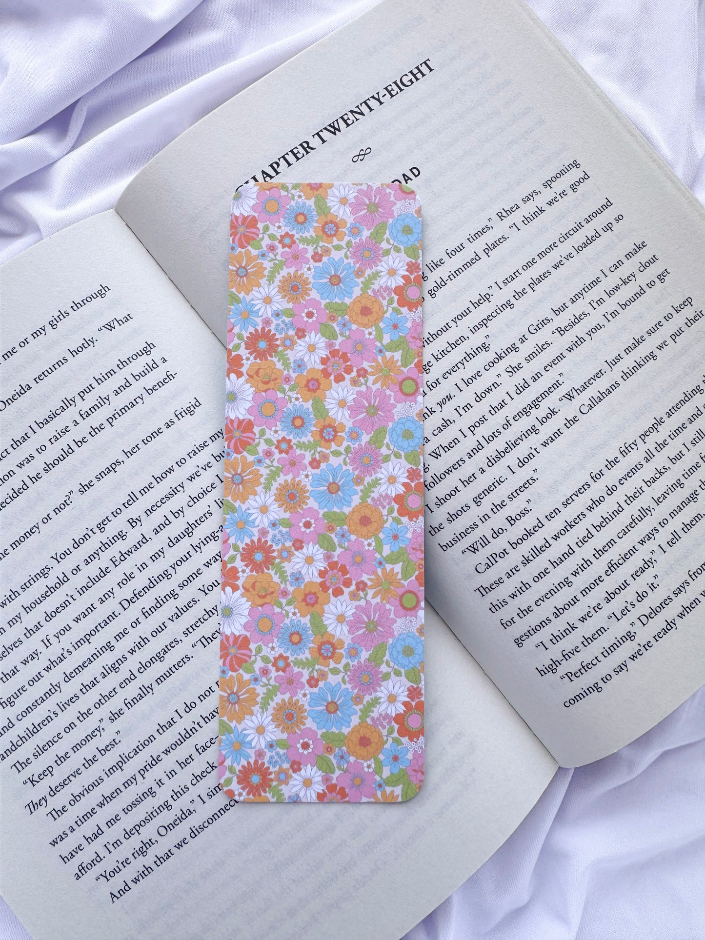 Retro Wildflower Bookmark