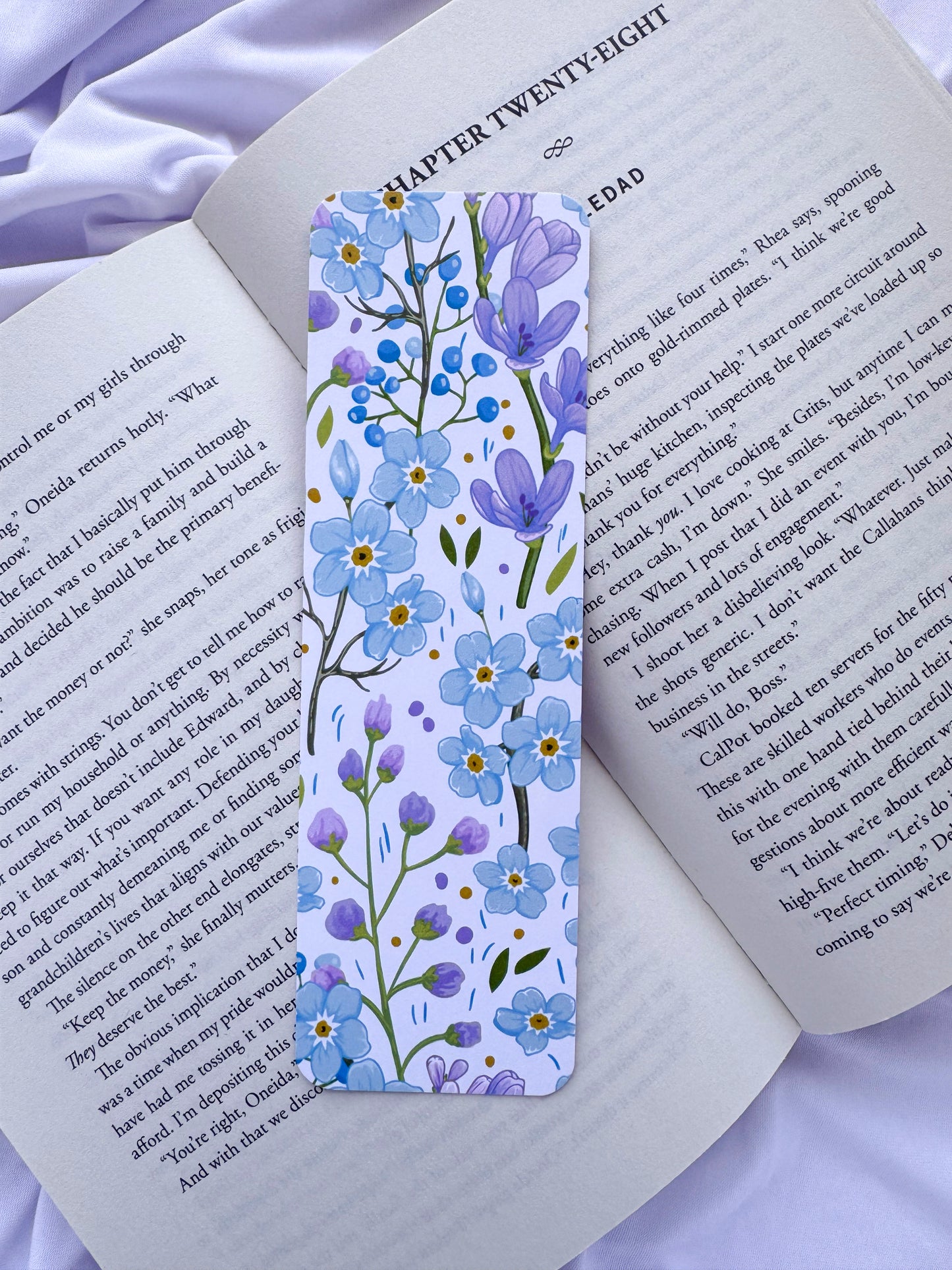 Lavender Meadow Bookmark