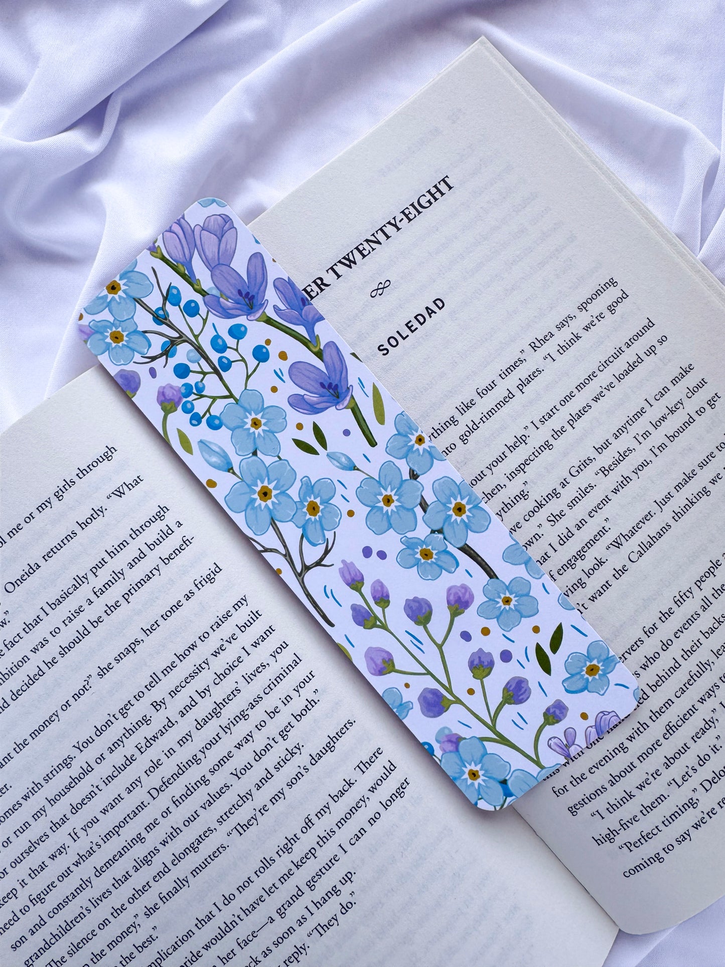 Lavender Meadow Bookmark